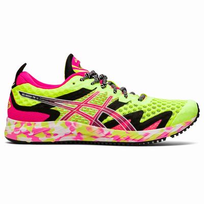 Asics Gel-Noosa Tri 12 - Naisten Juoksukengät - Keltainen/Pinkki